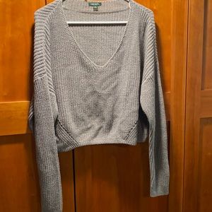 cropped sweater